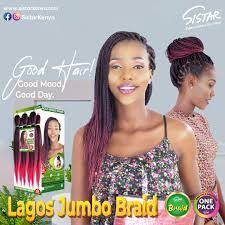 Sistar lagos jumbo braid